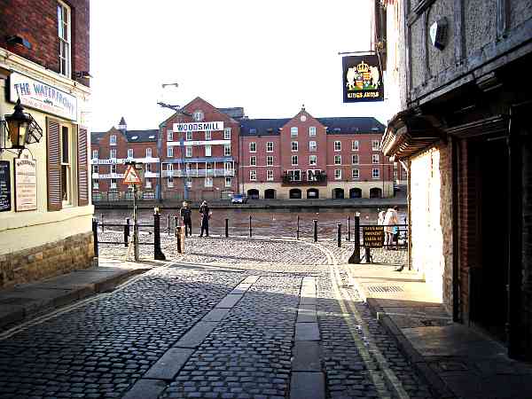 Leading to King's Staith on the River Ouse