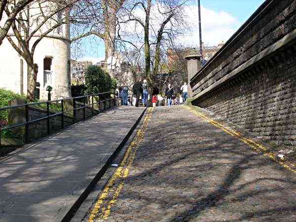 Looking towards Museum Street.