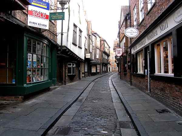 Looking north west towards King's Square.