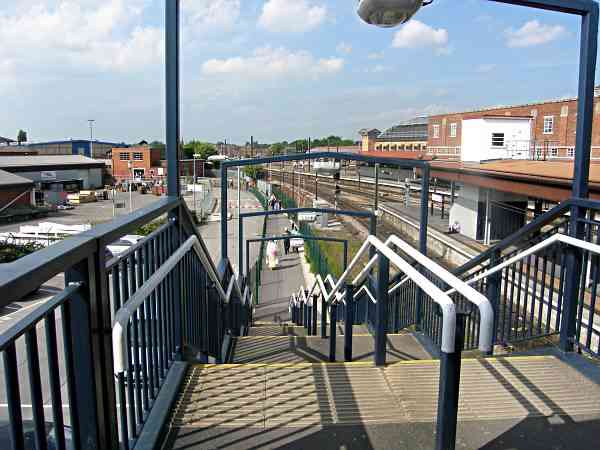 Looking towards the National Railway Museum.