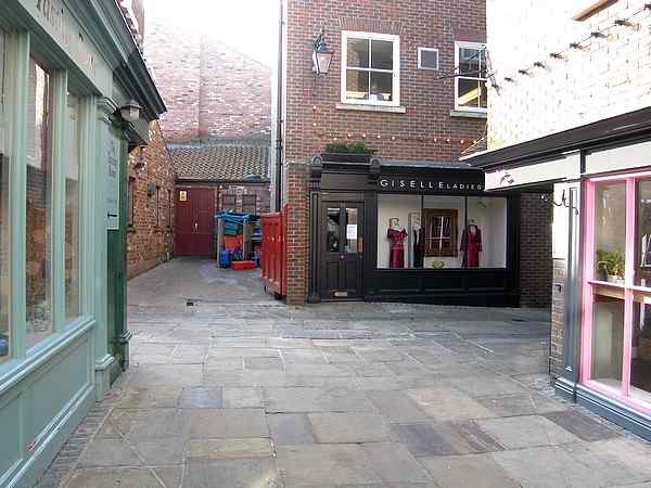 Looking towards the Swinegate end.