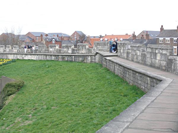 Looking towards Walmgate Bar.