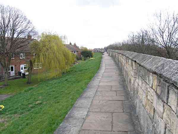 Looking towards Walmgate Bar.