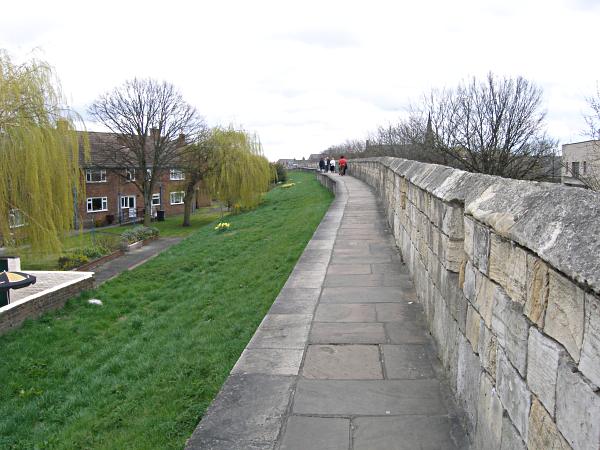 Looking towards Walmgate Bar.