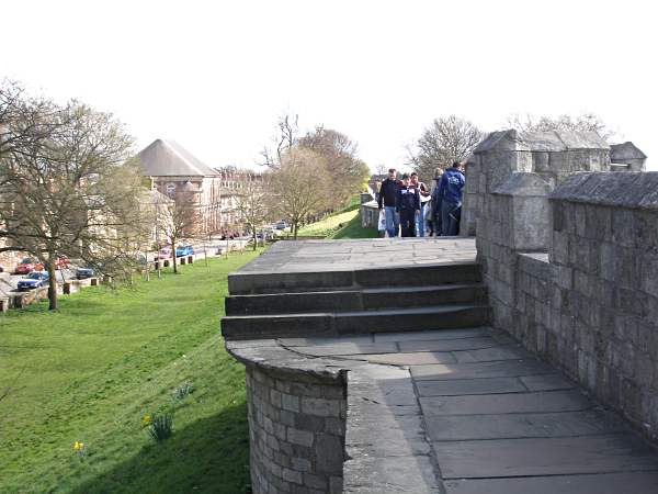 Looking towards Victoria Bar.