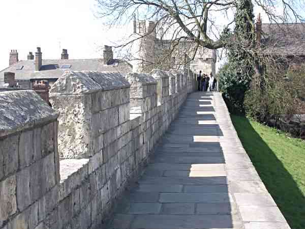 Looking towards Micklegate Bar.