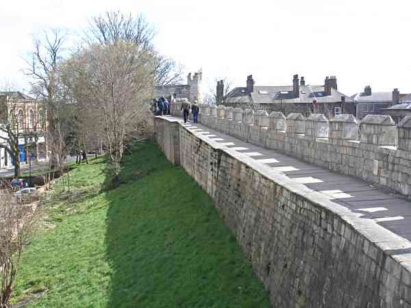 Looking towards Micklegate Bar.