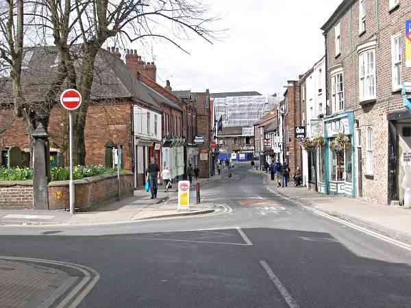 Looking towards Foss Bridge and Fossgate.